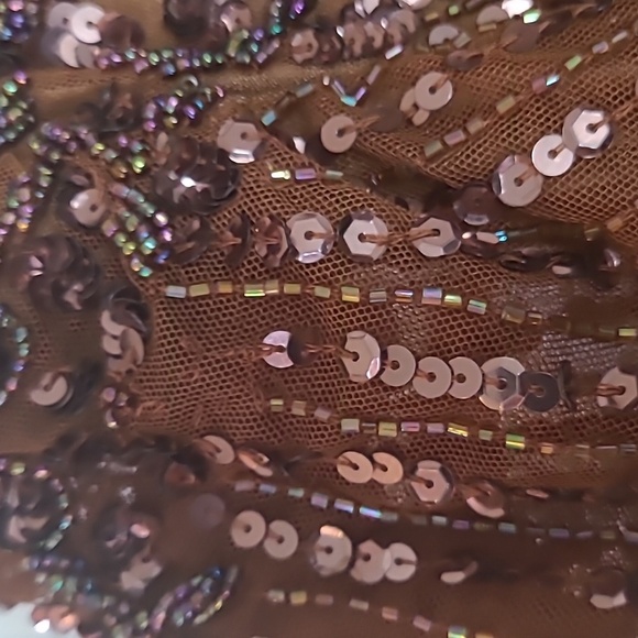 Mac Duggal 5995 Puff Sleeve Embellished Dress - Picture 6 of 6